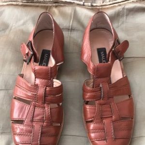 Shoes size 41 Mauro Frizon  Paris, hand made in gray condition leather